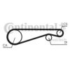 CONTITECH CT653 Timing Belt